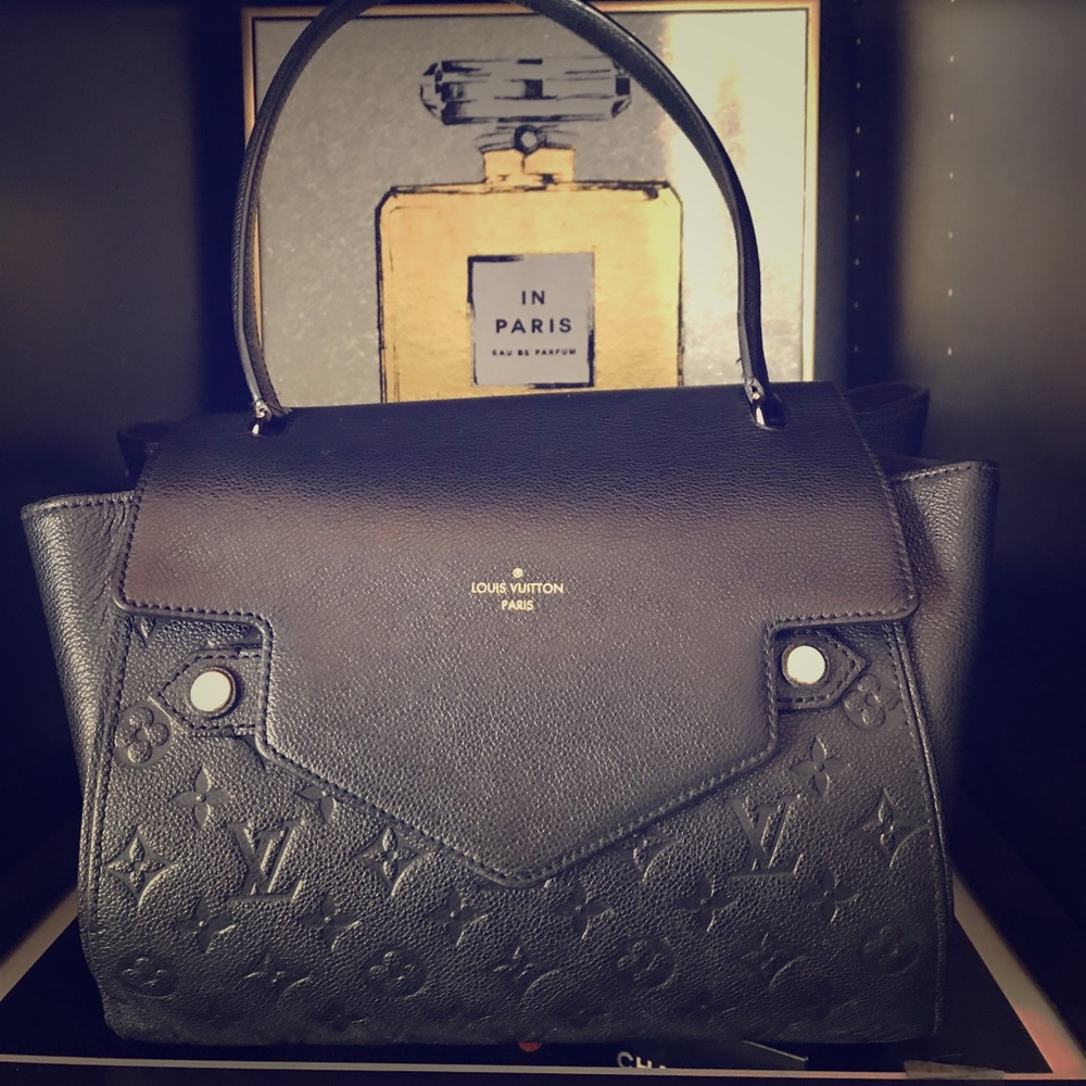 LOUIS VUITTON Empreinte Trocadero Black